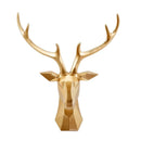 AetherLoft – Abstrakt hjortehoved vægkunst med skulpturelt design og dekorative accenter