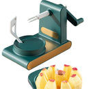 PeelTwist – Multifunktionel æbleskræller med roterende håndtag og sugekop