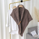 Eleganza - Justerbart letvægtstørklæde med justerbart bælte foran