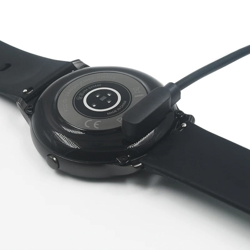 ChargeNest – Smartwatch opladerkabel med dobbeltbenet interface og USB stik