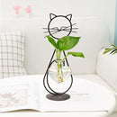 FloraKitty - Elegant katteplante med hjerteformet vase