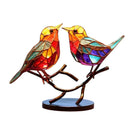 BirdNest - Dekorative farverige siddende fugle til kontor eller boligindretning