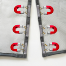 SnapSeal - Magnetisk mesh dørskærm med håndfri lukning