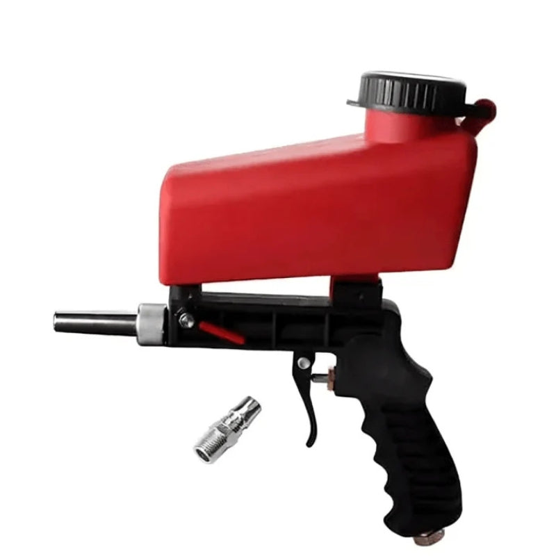 RustMaster - Håndholdt Sandblæser til Fjernelse af Rust og Maling