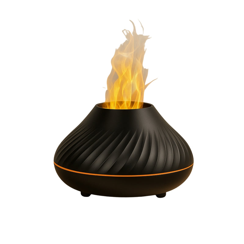 VapoGlow - USB aromadiffuser med tågeudløb og flimrende LED lys