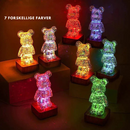 GlowBear - 3D flerfarvet lys