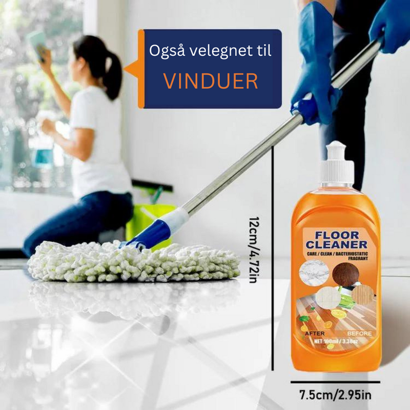 MightyClean | Kraftfuld gulvvasker (1+1 Gratis)