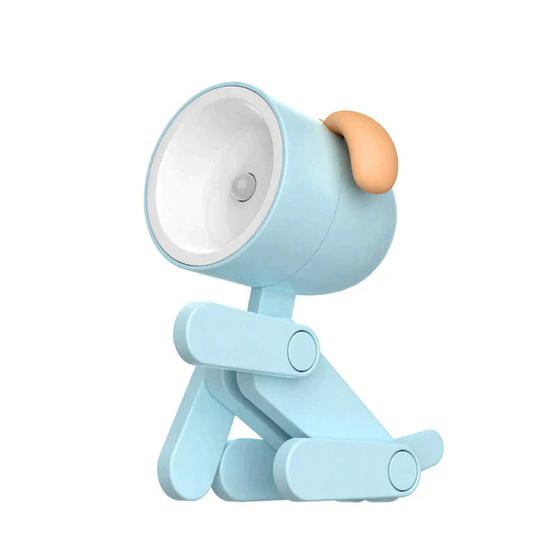 LightPals - Mini foldbar skrivebordslampe i hunde og hjorteform