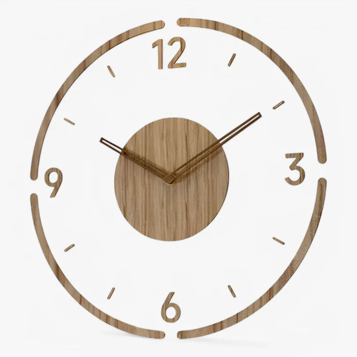 Timecrest – Stor Vægur med Stilfuldt, Elegant Moderne Design