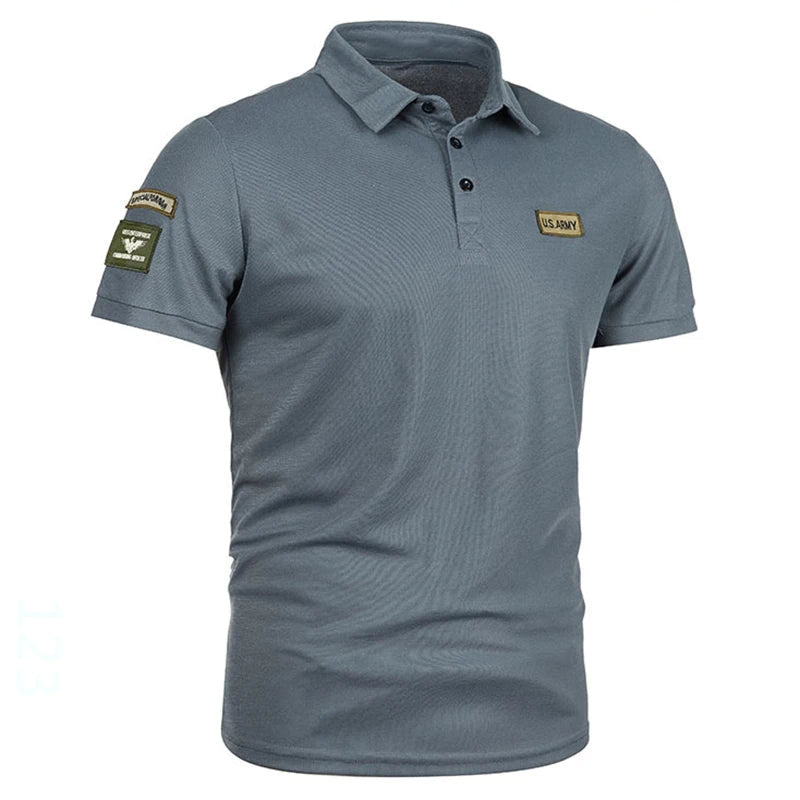 Patrick - Kortærmet poloshirt med knaplukning og komfortabel pasform