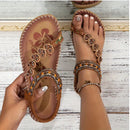 Sarah – Letvægtssandaler med blomsterdesign og justerbare stropper