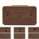 TimeNest – LED vækkeur med visning af tid dato og temperatur