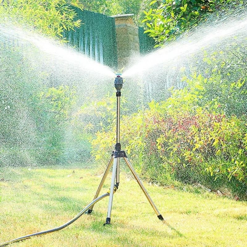 FlowNest – Trebenet havesprinkler med justerbar højde og bred sprøjtedækning