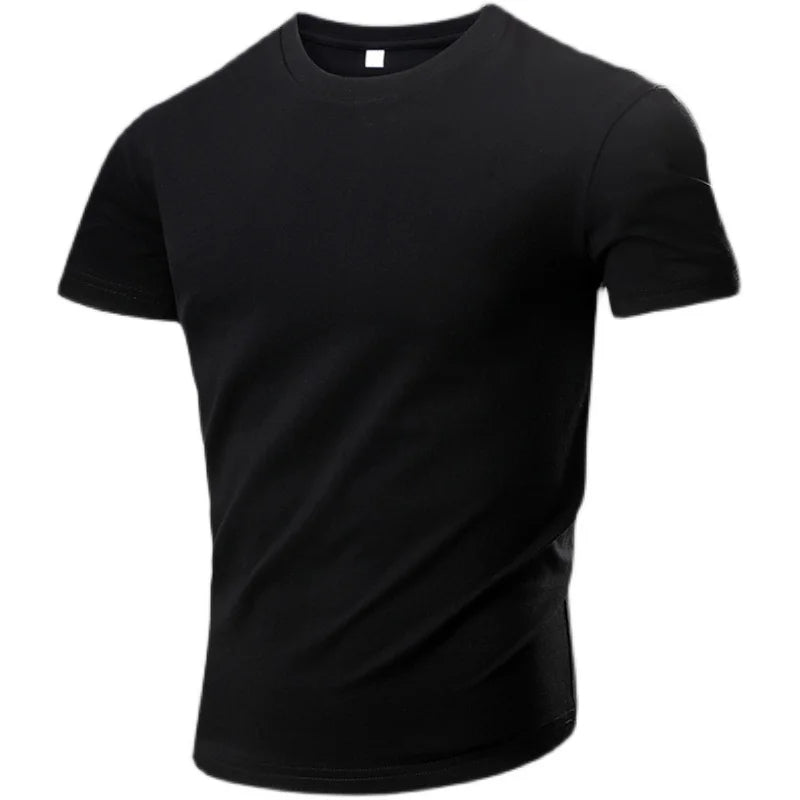 Travis – Åndbar t shirt med korte ærmer og rund hals