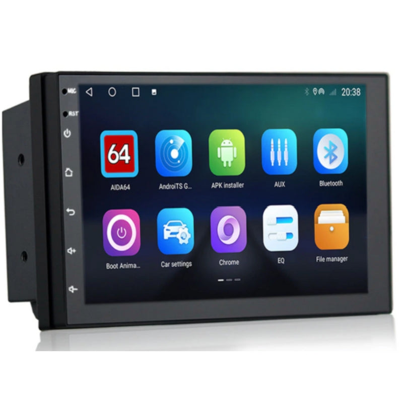 TrackTune - Bluetooth bilradio med USB port og navigationsdisplay