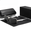 Danial – Stilfulde Aviator solbriller med elegante linser og UV400-beskyttelse