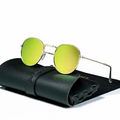 VisionMark - Moderne solbriller med rundt stel og UV400 beskyttelsesdesign