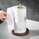 LuxRoll - Alsidig køkkenrulleholder med elegant messingfinish