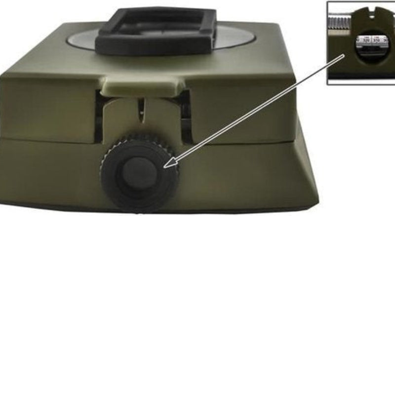 WayHawk - Meget præcist militærkompas med foldbart og vandtæt design