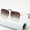 VeraView - Elegante Gradient Solbriller med firkantet form og UV400-beskyttelse