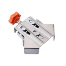 AngleLock – Justerbar højrevinklet hjørneklemme med ergonomisk knap til præcis montering