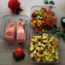 CrispMate – Stabelbare Airfryer-Kurve til Maksimal Kapacitet