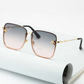 VeraView - Elegante Gradient Solbriller med firkantet form og UV400-beskyttelse