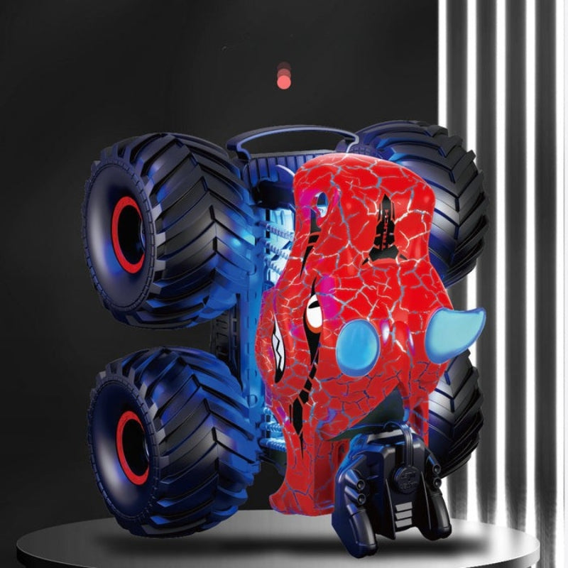 RexRacer – RC Monster Truck Med Dinosaurdesign, LED-Lys og Røgeffekter