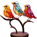 BirdNest - Dekorative farverige siddende fugle til kontor eller boligindretning