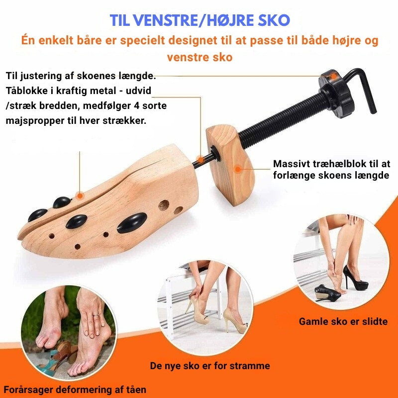 ShapeRight – Skoudvidelse til lindring af stramt fodtøj