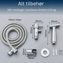 CleanSpray - Vægmonteret toiletbidetsprøjte med justerbart vandtryk for hygiejne