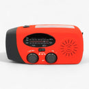 VoltSurv – Nødradio med LED lommelygte og multiopladningsdesign