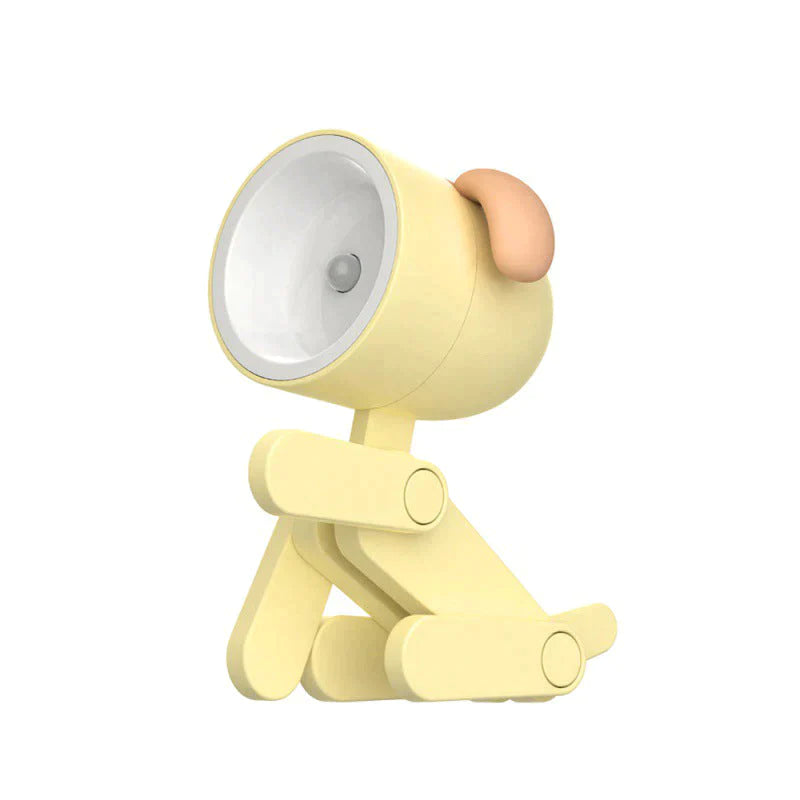 LightPals - Mini foldbar skrivebordslampe i hunde og hjorteform
