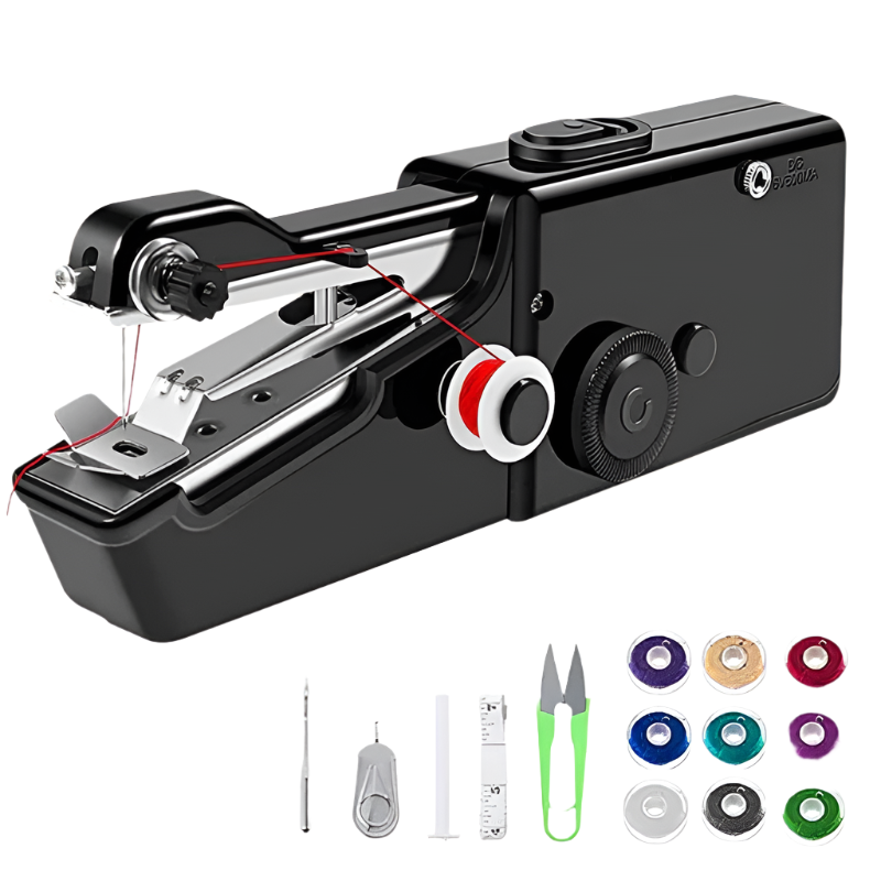 SwiftSew - Håndholdt Bærbar Symaskine til Hurtige Reparationer