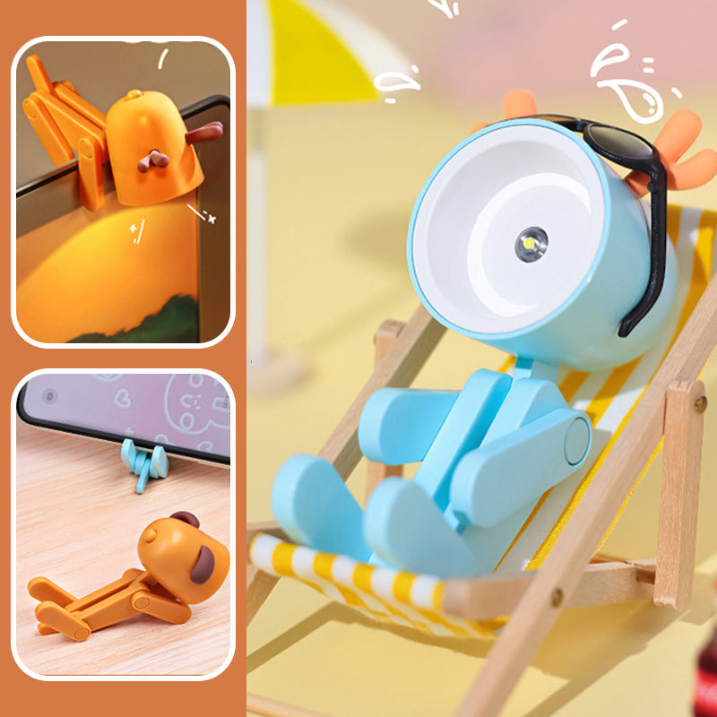 LightPals - Mini foldbar skrivebordslampe i hunde og hjorteform