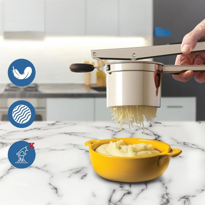 MashForce – Kraftig kartoffelmoser med 3 udskiftelige skiver