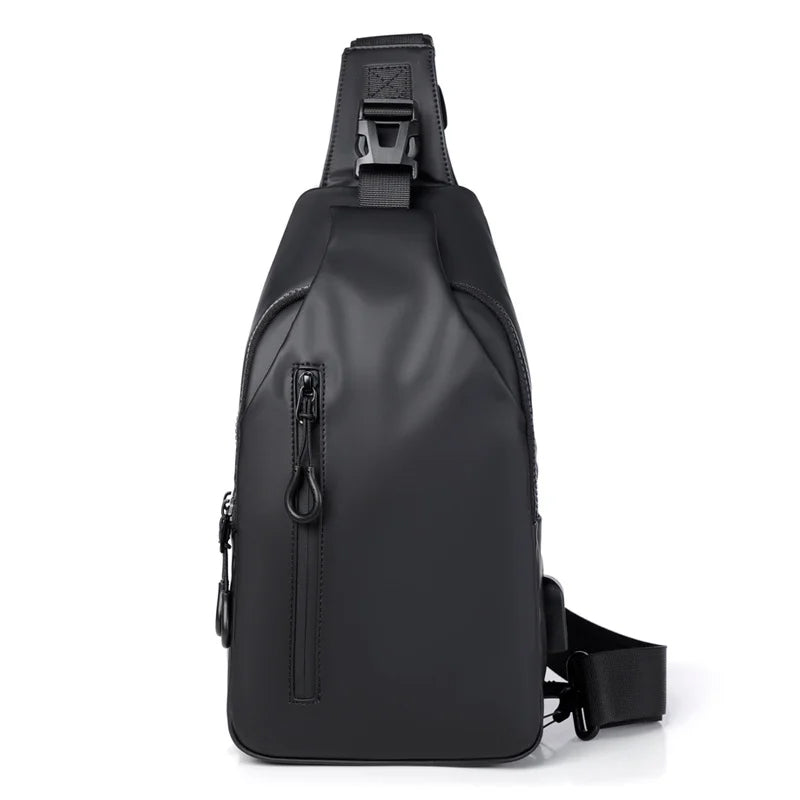 NovaCarry – Vandtæt crossbody taske med USB port og justerbar rem