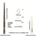 MystiGlow - Flydende lys med tryllestav for et mystisk præg