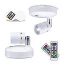 BrightGlow - Tilpas trådløs spotlight med fjernbetjening