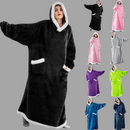 CozyBliss| Oversize 2-i-1 tæppe med hætte