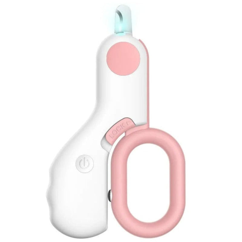 PawGlow – Ergonomisk kloklipper til katte med LED lys til præcis trimning