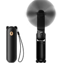 ChillVault - USB genopladelig mini blæser med lommelygte og powerbank