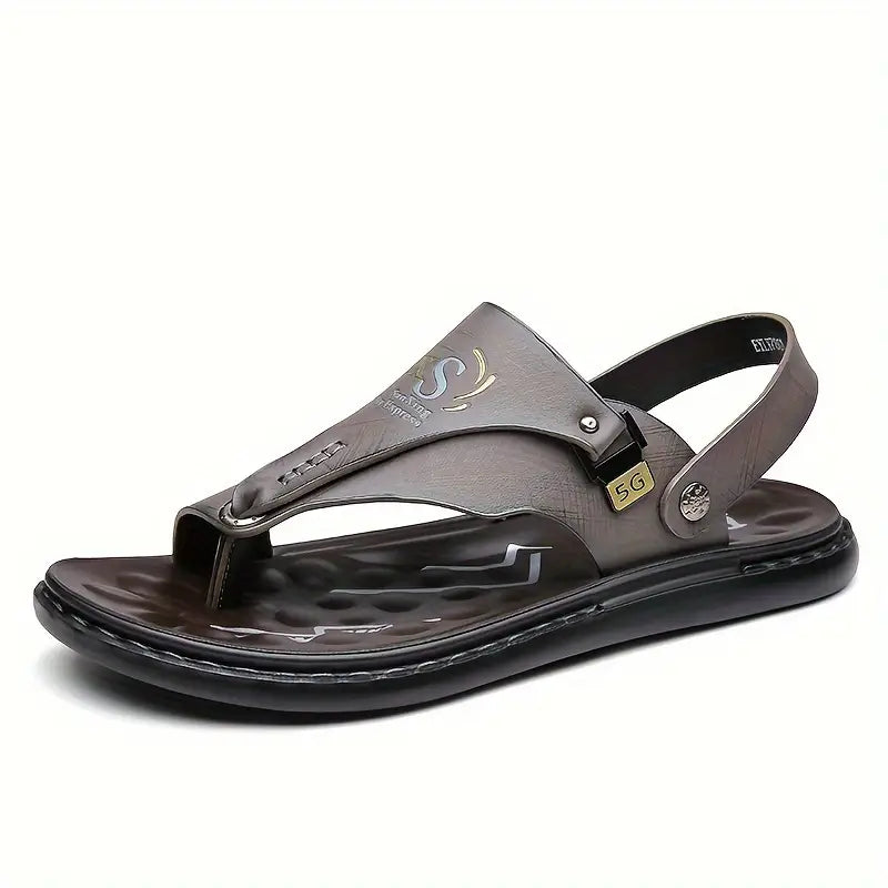 Niko – Afslappede slip-on sandaler med tyk sål og justerbar rem