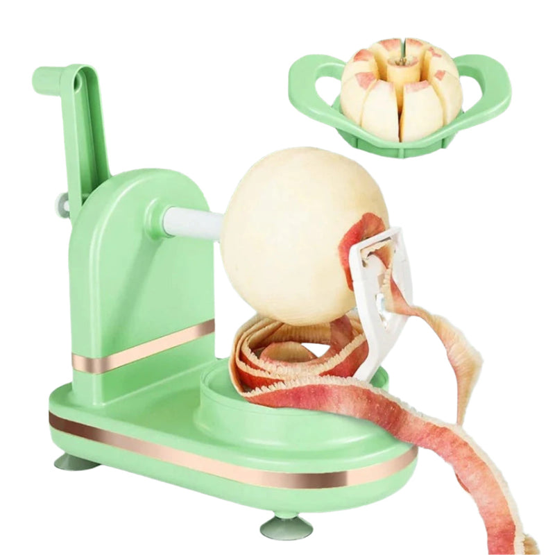 GlideTurn - Håndsvingsskræller til frugt og grøntsager med bordmontering