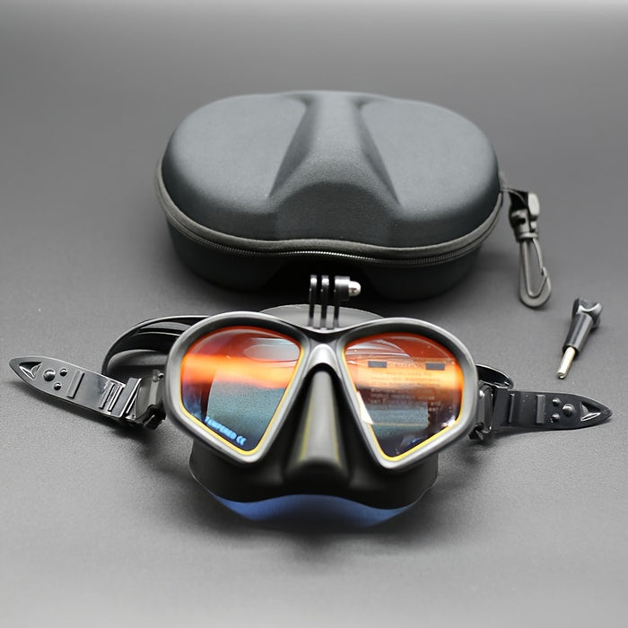 AquaScope – Dykker Maske med Dugfri Linser og Kamera Holder