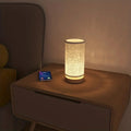 GlowVell – Moderne bordlampe med afrundet form og diffust gløddesign