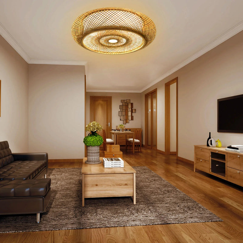 GlowArt - Kunstnerisk Loftslampe til Elegant Stemningsbelysning