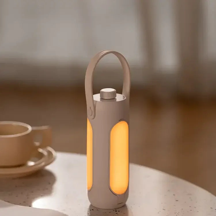 CampGlow - Bærbar genopladelig lanterne med SOS funktion og let design
