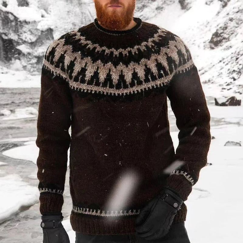 Eike - Hyggelig polyblend-sweater til lag-på-lag eller alene-brug