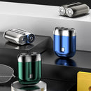 TrimMate - USB minibarbermaskine med 3D blade med dobbeltring og vaskbart hoved